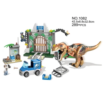 Compatible With Lepining Jurassic World Figures Raptor Pterosauria Triceratop Indomirus T-Rex Building Block Toy
Compatible With Lepining Jurassic World Figures Raptor Pterosauria Triceratop Indomirus T-Rex Building Block Toy