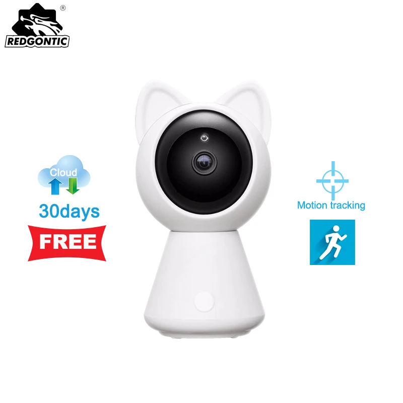HD 1080p Wifi IP Camera Cloud Storage Auto Tracking PTZ Cat Wireless Security Camera P2P Night Vision TF Card Slot CCTV Camera
HD 1080p Wifi IP Camera Cloud Storage Auto Tracking PTZ Cat Wireless Security Camera P2P Night Vision TF Card Slot CCTV Camera