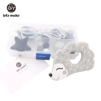 Let's Make Silicone Beads Set Cartoon Car Teething Hedgehog DIY Accessories With Box Food Grade Silicone Teethers Free Shipping
Let's Make Silicone Beads Set Cartoon Car Teething Hedgehog DIY Accessories With Box Food Grade Silicone Teethers Free Shipping