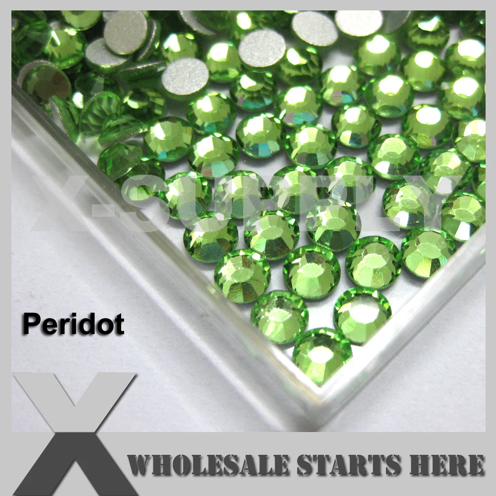(SS3-SS20,100 Gross/Lot) PERIDOT Flat Back Rhinestone,Silver Foiled Back,No Glue,Used For Nail Art,Phone Case,Shoes
(SS3-SS20,100 Gross/Lot) PERIDOT Flat Back Rhinestone,Silver Foiled Back,No Glue,Used For Nail Art,Phone Case,Shoes