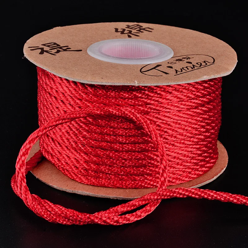 3pcs/lot Luck Jewel Cords 2.0mm 3.0mm Thick Rope nonelastic wear-resisting DIY Necklace Bracelet Jewelry Accessories String
3pcs/lot Luck Jewel Cords 2.0mm 3.0mm Thick Rope nonelastic wear-resisting DIY Necklace Bracelet Jewelry Accessories String