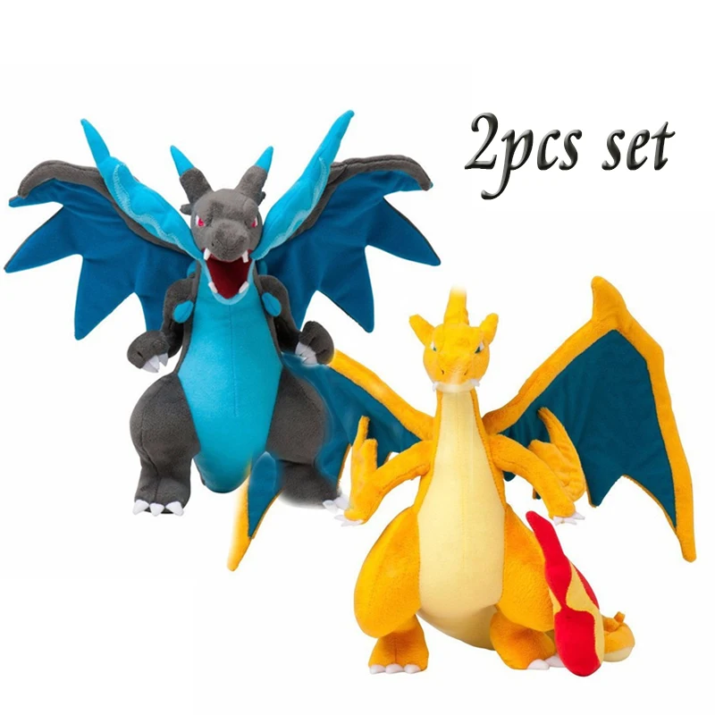 2pcs Anime Mega Evolution Charizard X & Y Plush Toys Action Figure Kids Kawaii Stuffed Animals Cute Doll Dragon Plushie for Boys
2pcs Anime Mega Evolution Charizard X & Y Plush Toys Action Figure Kids Kawaii Stuffed Animals Cute Doll Dragon Plushie for Boys