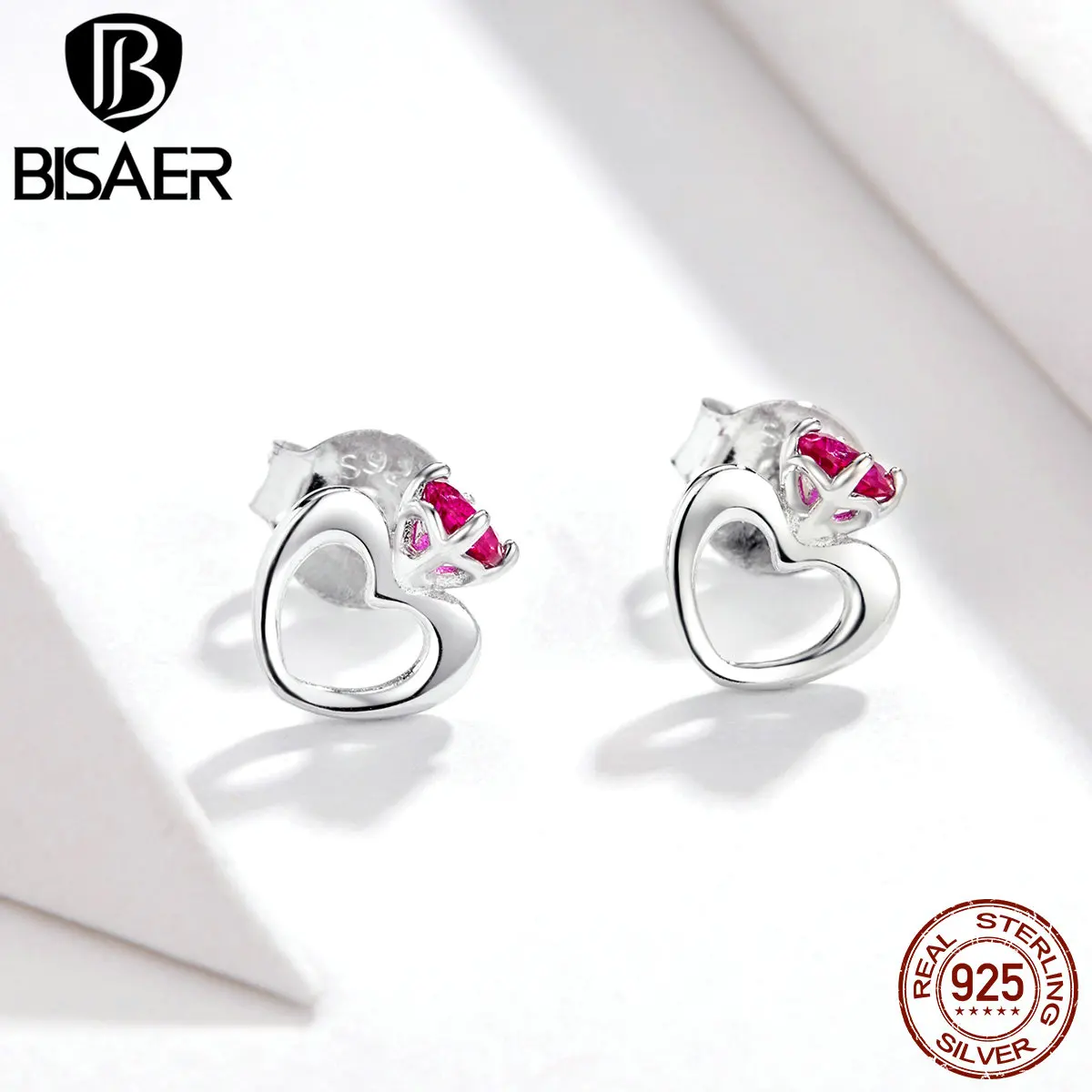BISAER 925 Sterling Silver Love Promised Small Earrings Female Princess Crown Stud Earrings for Women Brincos Jewelry EFE160
BISAER 925 Sterling Silver Love Promised Small Earrings Female Princess Crown Stud Earrings for Women Brincos Jewelry EFE160