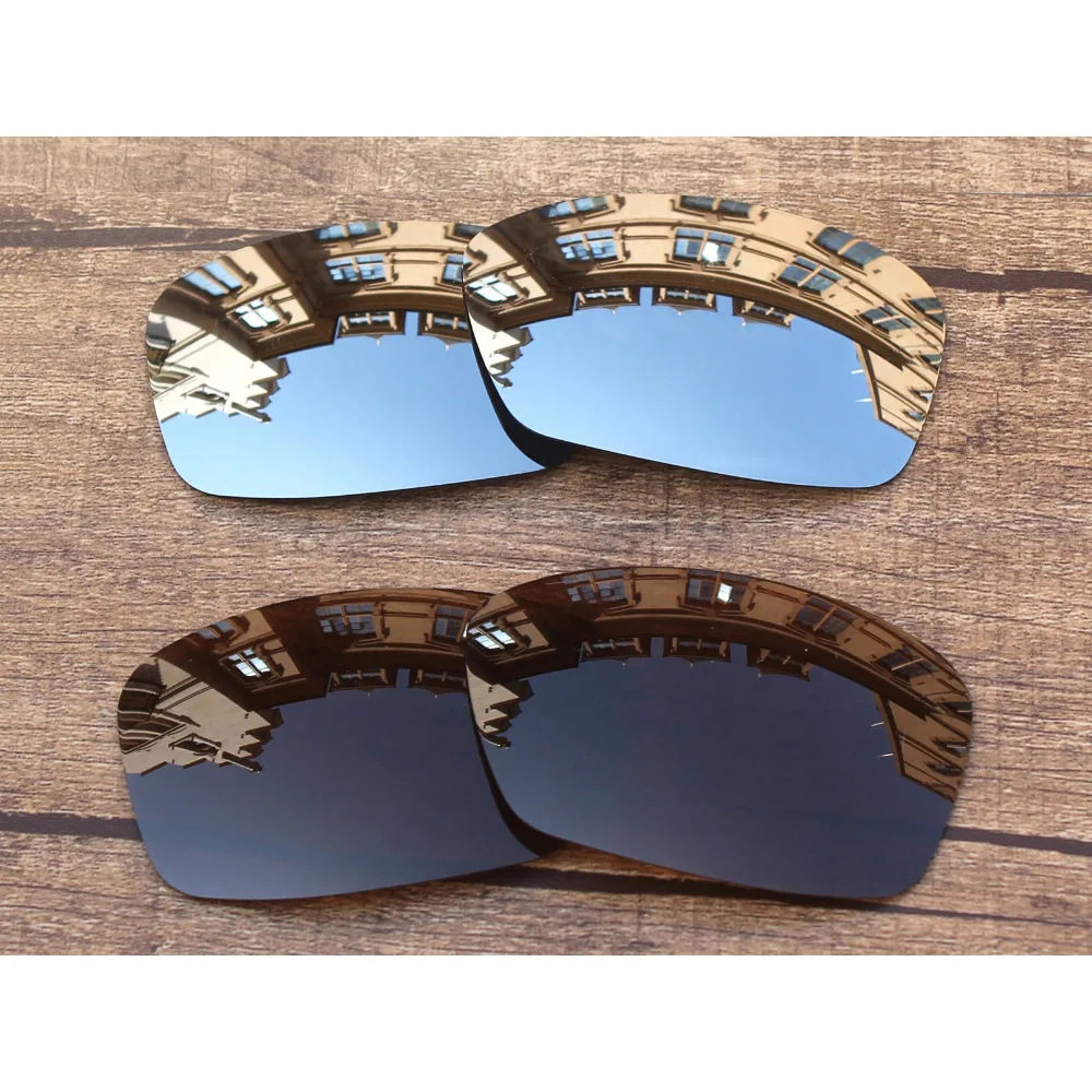 Vonxyz 2 Pairs Chrome Mirror & Bronze Brown Polarized Replacement Lenses for-Oakley Hijinx Frame
Vonxyz 2 Pairs Chrome Mirror & Bronze Brown Polarized Replacement Lenses for-Oakley Hijinx Frame