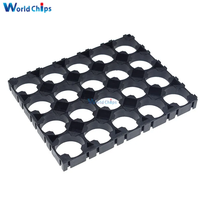 10Pcs 4x5 Cell Spacer Holder 18650 Lithium Battery Plastic Rack Batteries Radiating Shell Pack 100% Origin
10Pcs 4x5 Cell Spacer Holder 18650 Lithium Battery Plastic Rack Batteries Radiating Shell Pack 100% Origin