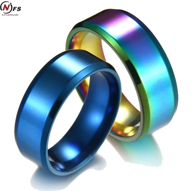 NFS Simple 8MM Wide Version Of The Smooth Atmosphere Of The Wild Blue Plated Stainless Steel Men And Women Ring
NFS Simple 8MM Wide Version Of The Smooth Atmosphere Of The Wild Blue Plated Stainless Steel Men And Women Ring