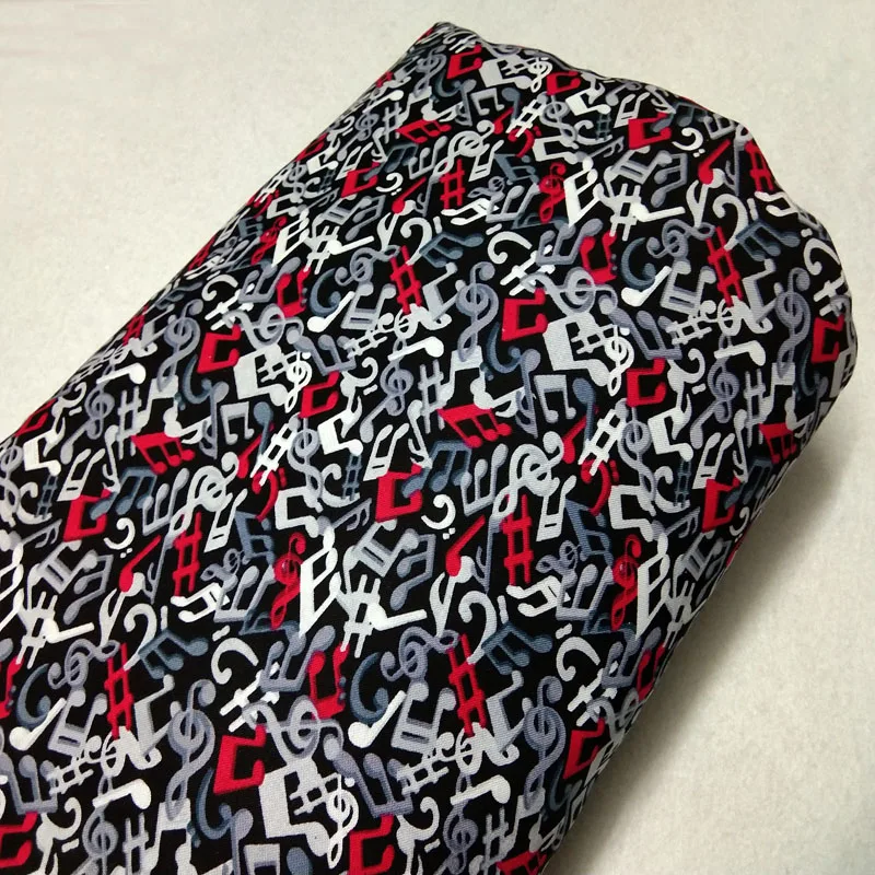 Brand New Grey White Red Music Note Printed Cotton Fabric 50x105cm Musical Note Fabric Patchwork Textile Baby Cloth Dress Party
Brand New Grey White Red Music Note Printed Cotton Fabric 50x105cm Musical Note Fabric Patchwork Textile Baby Cloth Dress Party