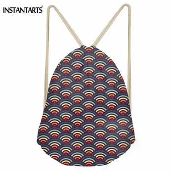 INSTANTARTS 3D Rainbow Wave Pattern Women Gym Bag Outdoor Sport Fitness Swimming Shoes Storage Drawstring Bag Lady Backpack Sack
INSTANTARTS 3D Rainbow Wave Pattern Women Gym Bag Outdoor Sport Fitness Swimming Shoes Storage Drawstring Bag Lady Backpack Sack