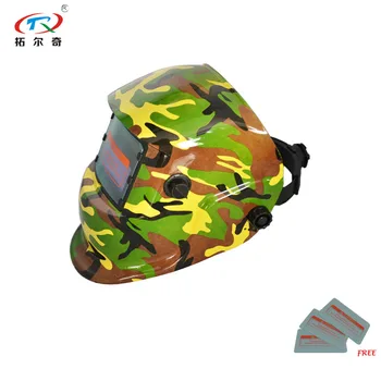 Adjustable Solar Powered Auto-shifting Industrial Custom Safety Helmet Weld Mask Auto Darkening Welding Helmet TRQ-HD61-2233FF
Adjustable Solar Powered Auto-shifting Industrial Custom Safety Helmet Weld Mask Auto Darkening Welding Helmet TRQ-HD61-2233FF