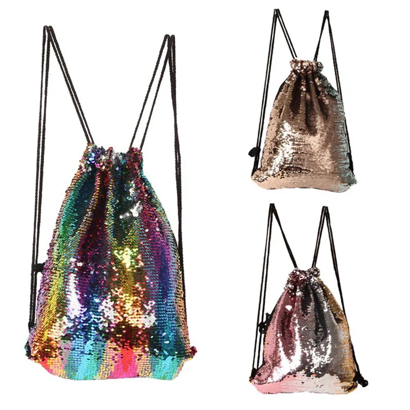 Women Cosmetic Bags Glitter Dance Bag Sequins Daypack Glitter Drawstring Backpack Magic Outdoor Bag
Women Cosmetic Bags Glitter Dance Bag Sequins Daypack Glitter Drawstring Backpack Magic Outdoor Bag