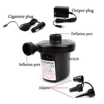 AC 220-240V Car Electric Dual Power Air Pump Inflator Tool Air Bed Mattress Boat Pump
AC 220-240V Car Electric Dual Power Air Pump Inflator Tool Air Bed Mattress Boat Pump