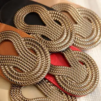 Women Interlock Buckle Waist Belt Elastic Wide Stretchy Decoration Cinch for Dress TC21
Women Interlock Buckle Waist Belt Elastic Wide Stretchy Decoration Cinch for Dress TC21