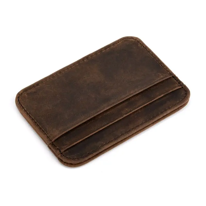 Fashion Men's Cowhide Leather Thin Wallet ID Money Credit Card Slim Holder Money Pocket 10.5x7.5cm
Fashion Men's Cowhide Leather Thin Wallet ID Money Credit Card Slim Holder Money Pocket 10.5x7.5cm