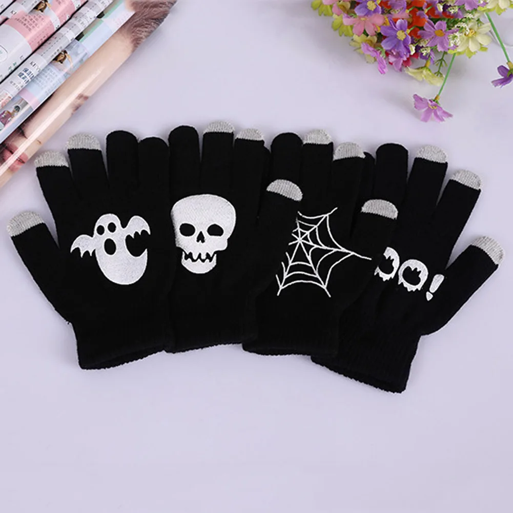 Warm Skeleton Winter Gloves For All Smart Phones Warm Knitted Phone Screen Gloves Women Men Luminous Gloves
Warm Skeleton Winter Gloves For All Smart Phones Warm Knitted Phone Screen Gloves Women Men Luminous Gloves