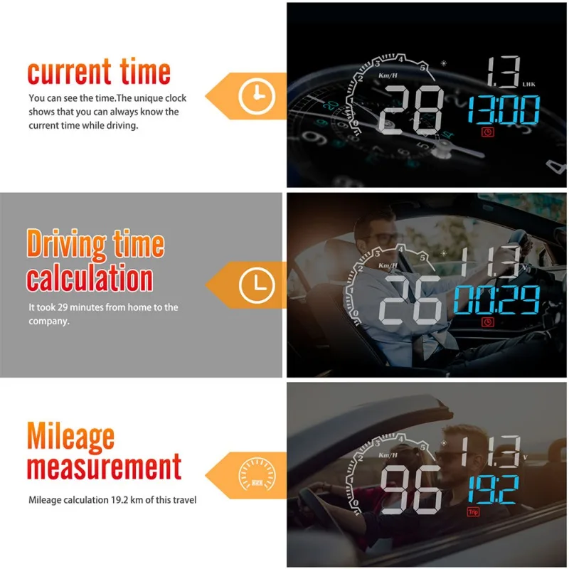 Drop C600 OBD HUD Head Up Display On-board Car Computer Digital Speedometer OBD2 Projector Driving Fuel Consumption
Drop C600 OBD HUD Head Up Display On-board Car Computer Digital Speedometer OBD2 Projector Driving Fuel Consumption