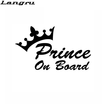 Langru Prince On Board Baby Child Window Bumper Decal Car Sticker External Styling Accessories Jdm
Langru Prince On Board Baby Child Window Bumper Decal Car Sticker External Styling Accessories Jdm