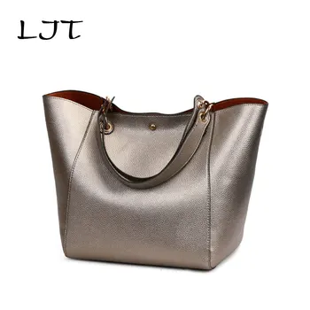 LJT 2019 New Retro Ladies Bucket Leather Handbags Big Women Bag High Quality Casual Female Tote Bags Set Luxury Brand Designer
LJT 2019 New Retro Ladies Bucket Leather Handbags Big Women Bag High Quality Casual Female Tote Bags Set Luxury Brand Designer
