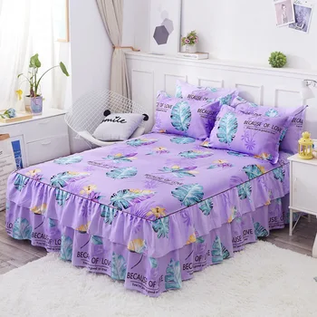 3PC Elegant Floral Fitted Sheet Cover Pastoral Bed Skirt Solid Bed Cover Sheets Bed Bedspread Lace Bed Sheet Home Bedding Decor
3PC Elegant Floral Fitted Sheet Cover Pastoral Bed Skirt Solid Bed Cover Sheets Bed Bedspread Lace Bed Sheet Home Bedding Decor