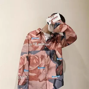 Printed Mens Hawaiian Shirt Male Loose Casual Shirts Long Sleeve Young People Shirts Men Dress Streetwear Men Clothing 2019 Full
Printed Mens Hawaiian Shirt Male Loose Casual Shirts Long Sleeve Young People Shirts Men Dress Streetwear Men Clothing 2019 Full