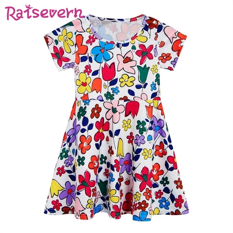 Colorful Flower Printing Dress Children 2018 Summer Fashion Baby Girls Cute Princess Costume Flower Kids Dress For Girl Clothing
Colorful Flower Printing Dress Children 2018 Summer Fashion Baby Girls Cute Princess Costume Flower Kids Dress For Girl Clothing