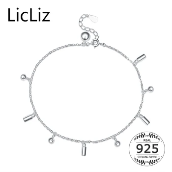 LicLiz Real 925 Sterling Silver Jingle Bell Anklet Link Chain Foot Bracelet Charms Ball Ankle Stretch Bracelets Women LA0005
LicLiz Real 925 Sterling Silver Jingle Bell Anklet Link Chain Foot Bracelet Charms Ball Ankle Stretch Bracelets Women LA0005