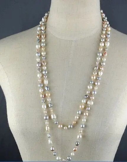 RARE 40" 12-13MM NATURAL Aus. SOUTH SEA GENUINE WHITE MULTICOLOR PEARL NECKLACE
RARE 40" 12-13MM NATURAL Aus. SOUTH SEA GENUINE WHITE MULTICOLOR PEARL NECKLACE