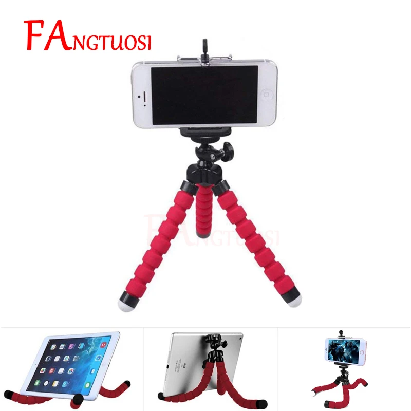 FANGTUOSI Mini Flexible Sponge Octopus Tripod for iPhone Samsung Xiaomi Mobile Phone Smartphone Tripod for Gopro mini Camera
FANGTUOSI Mini Flexible Sponge Octopus Tripod for iPhone Samsung Xiaomi Mobile Phone Smartphone Tripod for Gopro mini Camera