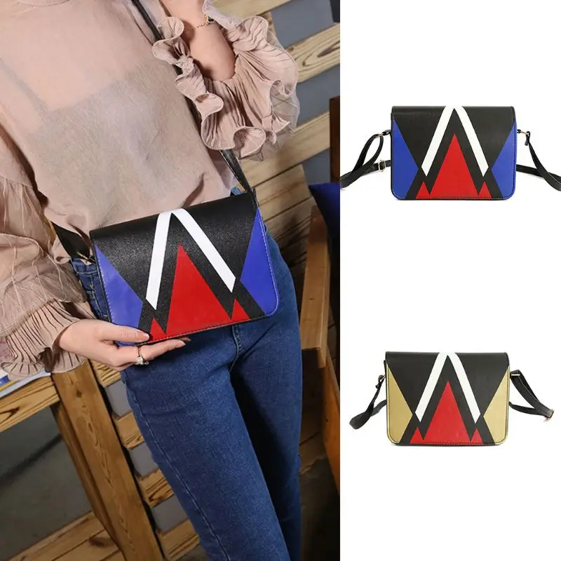 Women Geometric Pattern Leather Small Flat Handbag Satchel Messenger Crossbody Shoulder Bag Tote Purse
Women Geometric Pattern Leather Small Flat Handbag Satchel Messenger Crossbody Shoulder Bag Tote Purse