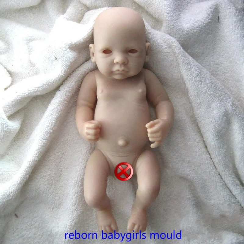 10inch Soft Silicone Vinyl Reborn Babygirls Mould Kits Reborn Dolls Full Body Mold for Kid's Gifts DIY Reborn Bebe Doll Moulds
10inch Soft Silicone Vinyl Reborn Babygirls Mould Kits Reborn Dolls Full Body Mold for Kid's Gifts DIY Reborn Bebe Doll Moulds