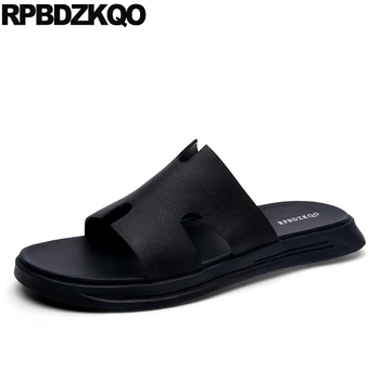 slippers genuine leather slides high quality slip on breathable sandals native italian famous brand runway designer shoes men
slippers genuine leather slides high quality slip on breathable sandals native italian famous brand runway designer shoes men