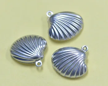 Stainless Steel Cute Shell Shape Charms Silver tone DIY Jewelry Findings Wholesale
Stainless Steel Cute Shell Shape Charms Silver tone DIY Jewelry Findings Wholesale