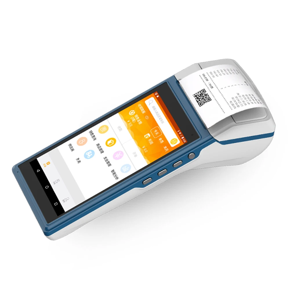 4G WiFi Android Cheap Mobile Portable Handheld POS Machine Terminal System ZKC5502 
4G WiFi Android Cheap Mobile Portable Handheld POS Machine Terminal System ZKC5502