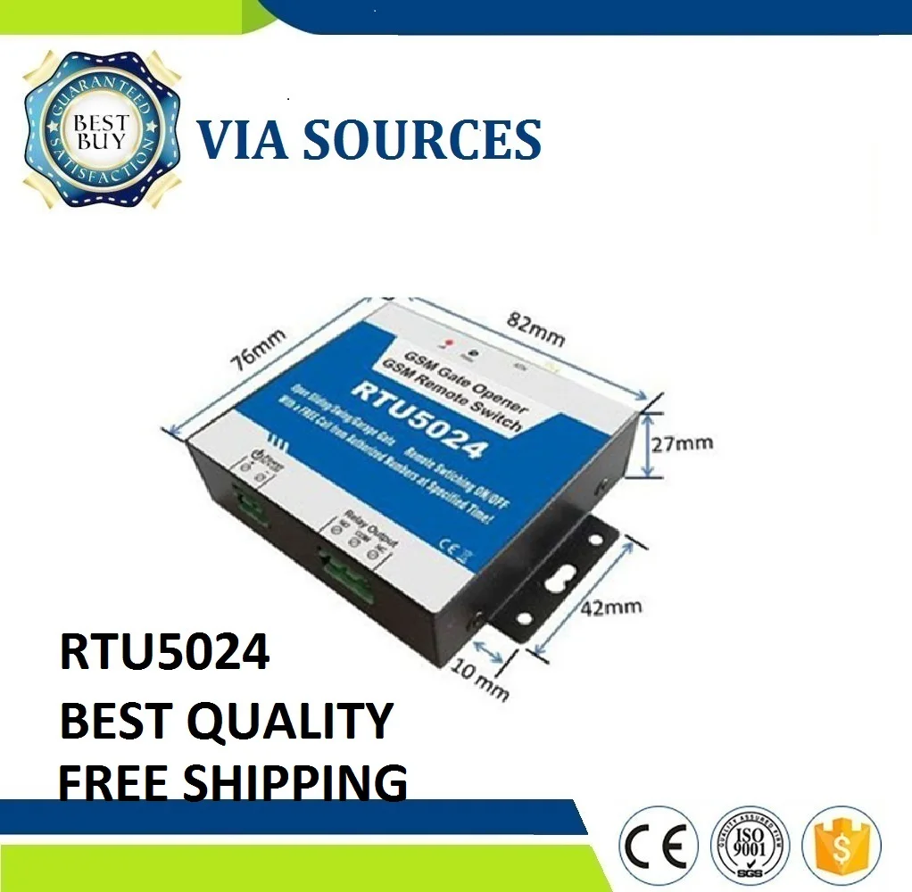 RTU5024 GSM Gate Opener Access Remote Control Free Phone Call Alarm Systems Security Home For Automatic Door Opener
RTU5024 GSM Gate Opener Access Remote Control Free Phone Call Alarm Systems Security Home For Automatic Door Opener