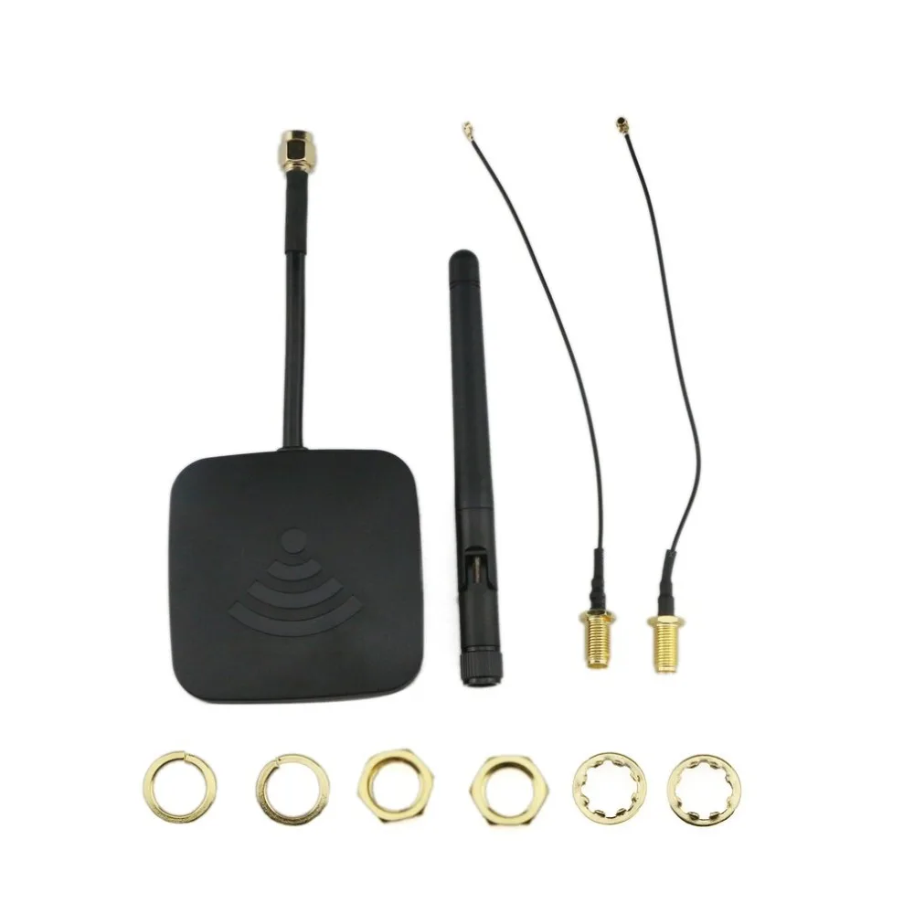 

5.8G 14dBi High Gain Panel 2.4G 3dBi Antenna Booster Extended Range for Hubsan H501S H502S H107D H107D+ JJRC H25G H29G Drone