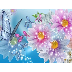 Full Square/Round Diamond 5D DIY Diamond Paint "Butterfly and flowe" Diamond Embroidery Cross Stitch Mosaic Decoration Gift hcr
Full Square/Round Diamond 5D DIY Diamond Paint "Butterfly and flowe" Diamond Embroidery Cross Stitch Mosaic Decoration Gift hcr