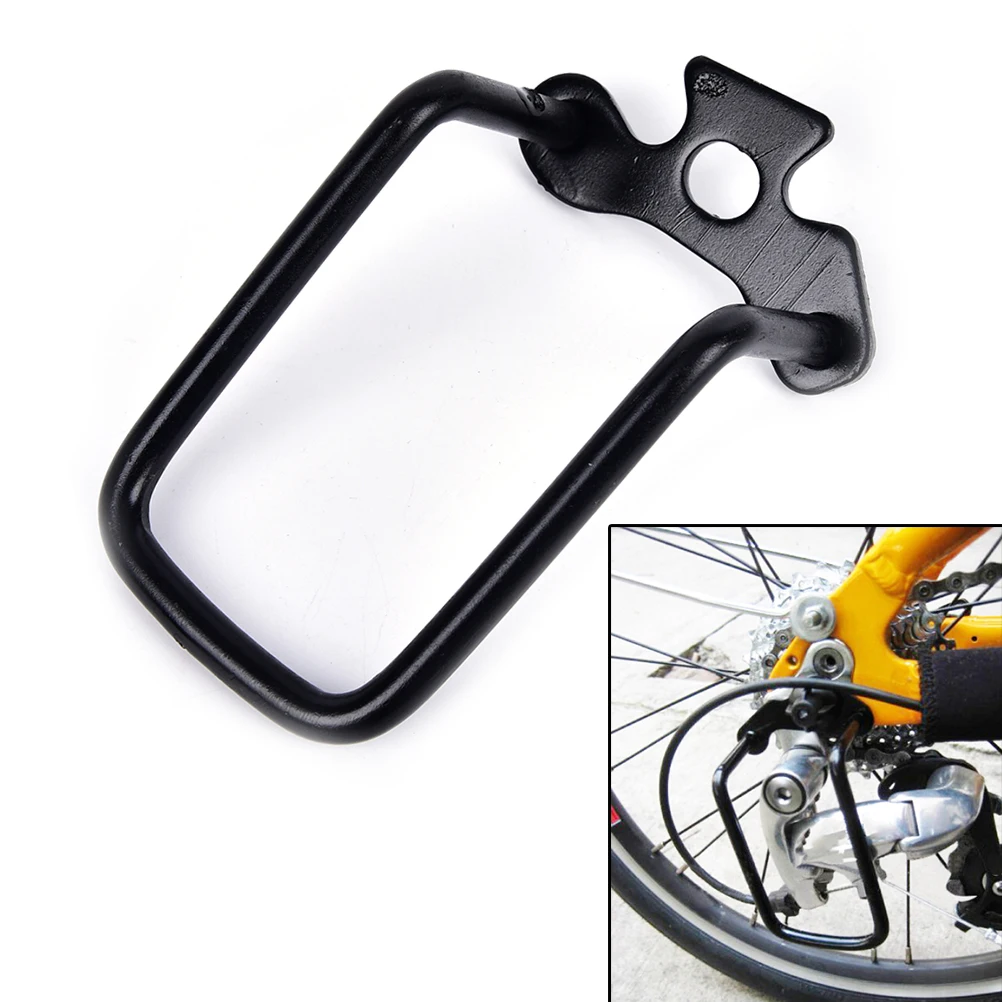 New Bicycle Rear Derailleur Hanger Chain Gear Guard Protector Cover Mountain Bike Cycling Transmission Protection Iron Frame
New Bicycle Rear Derailleur Hanger Chain Gear Guard Protector Cover Mountain Bike Cycling Transmission Protection Iron Frame