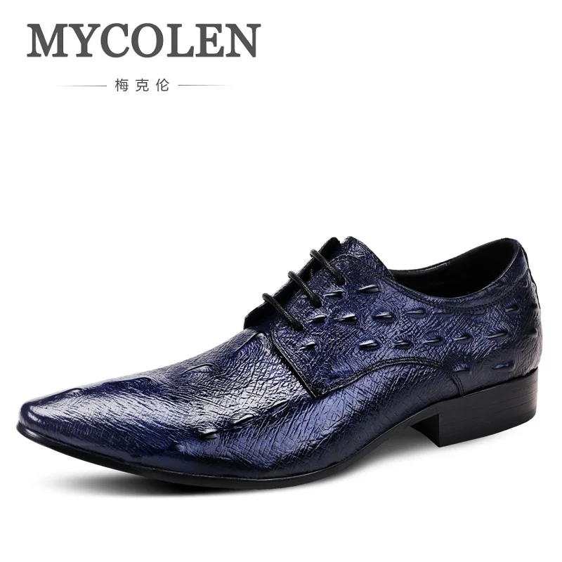 MYCOLEN Hot Sale Men Leather Dress Shoes Crocodile Pattern Fashion Wedding Shoes Breathable Business Lace-up Shoe Mens Oxfords
MYCOLEN Hot Sale Men Leather Dress Shoes Crocodile Pattern Fashion Wedding Shoes Breathable Business Lace-up Shoe Mens Oxfords