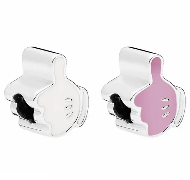 Maxi 2 Color Good Cute Thumb Beads Charms Fit Pandora Bracelets Necklaces for Women New Arrived Party Jewelry DIY Gifts Collier
Maxi 2 Color Good Cute Thumb Beads Charms Fit Pandora Bracelets Necklaces for Women New Arrived Party Jewelry DIY Gifts Collier