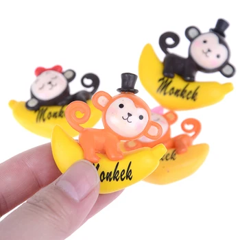 1pc Banana Monkey Figurine Cartoon Animal Statue Cake Decoration Moss Ornament Miniature Figures Resin Craft Decor Gift Toy
1pc Banana Monkey Figurine Cartoon Animal Statue Cake Decoration Moss Ornament Miniature Figures Resin Craft Decor Gift Toy