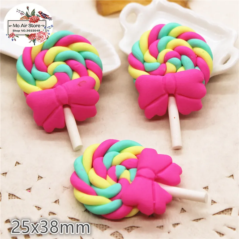 10PCS polymer clay hand made hot pink lollipop Flatback Cabochon Miniature Food Art Supply Decoration Charm Craft DIY
10PCS polymer clay hand made hot pink lollipop Flatback Cabochon Miniature Food Art Supply Decoration Charm Craft DIY
