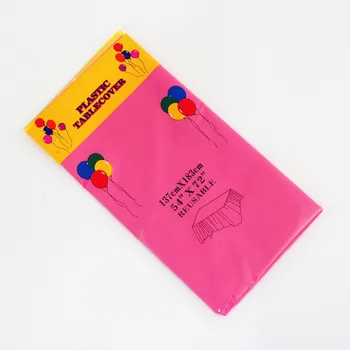 Rose red Disposable tablecloth Household Item wedding Party Tablecloth Disposable Plastic tablecloth Children's outdoor supplies
Rose red Disposable tablecloth Household Item wedding Party Tablecloth Disposable Plastic tablecloth Children's outdoor supplies