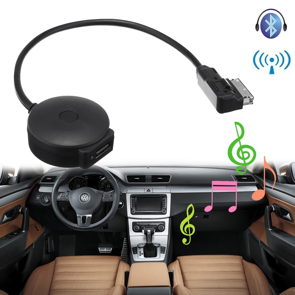 Lonleap медиа в AMI MDI к Bluetooth Автомобильный музыкальный адаптер беспроводной аудио Aux