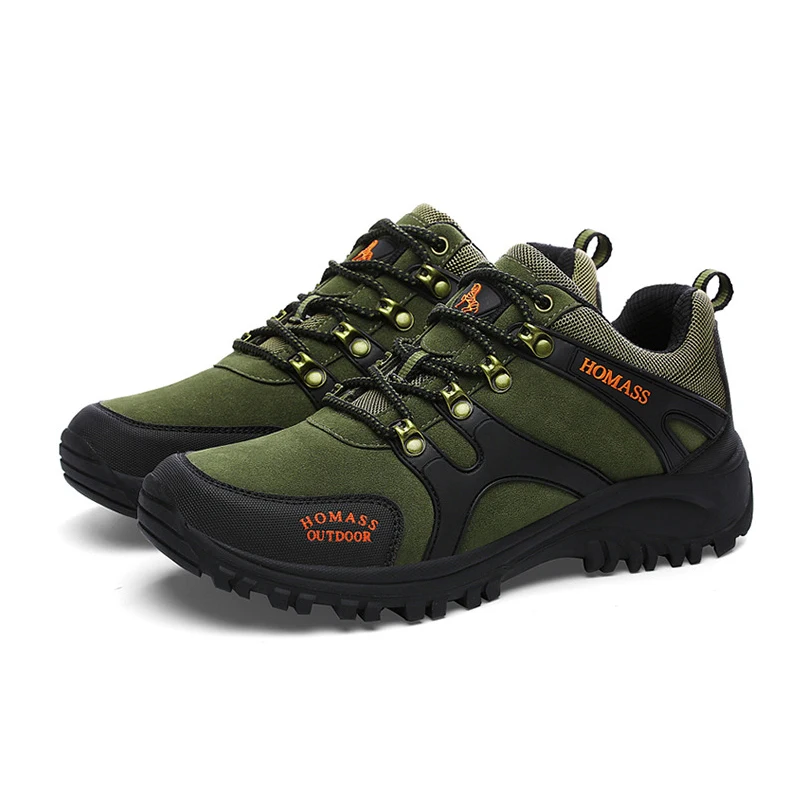 Men Hiking Sneakers Low-cut Sport Shoes Breathable Waterproof non-slip Hiking Shoes Men Athletic Outdoor Shoes for Men (2)