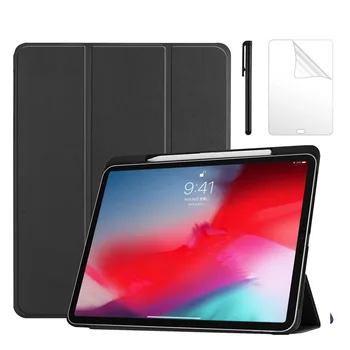 PU Leather Case For iPad Pro 11 2018 Funda With Pencil Holder Trifold Stand + PC Hard Back Cover For New iPad Pro 11 Case
PU Leather Case For iPad Pro 11 2018 Funda With Pencil Holder Trifold Stand + PC Hard Back Cover For New iPad Pro 11 Case