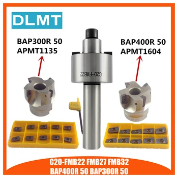 C20 FMB22 Face Mill Cutter BAP300R BAP400R 50 22 With 10Pcs APMT1604 Carbide Insert suitable for Aluminum
C20 FMB22 Face Mill Cutter BAP300R BAP400R 50 22 With 10Pcs APMT1604 Carbide Insert suitable for Aluminum