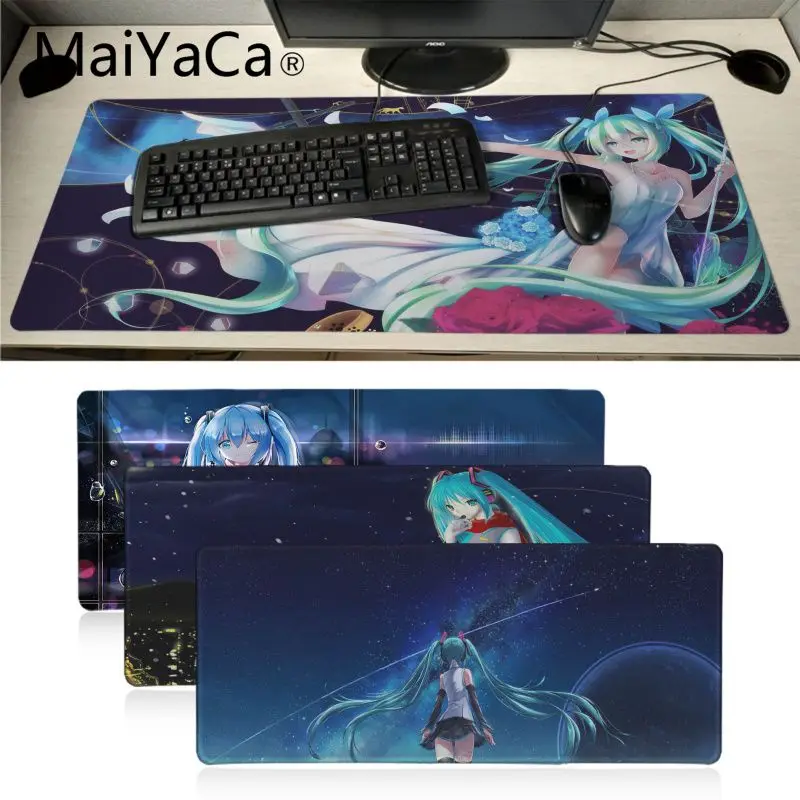 MaiYaCa My Favorite Anime Vocaloid Hatsune Miku gamer play mats Mousepad Design Pattern Computer Mousemat Gaming Mouse Pad
MaiYaCa My Favorite Anime Vocaloid Hatsune Miku gamer play mats Mousepad Design Pattern Computer Mousemat Gaming Mouse Pad