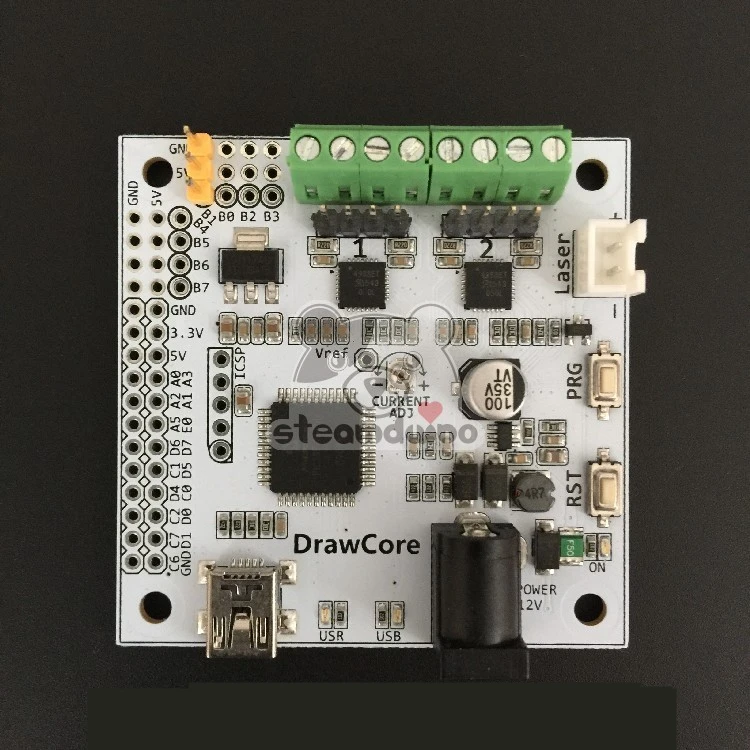 EBB main control board Upgrade version for eggbot drawing machine support laser EiBotBoard
EBB main control board Upgrade version for eggbot drawing machine support laser EiBotBoard