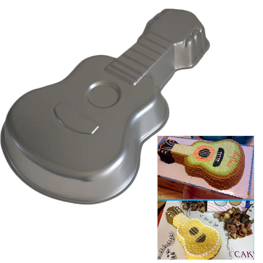 3D Cake Mold Guitar Pattern Decorative Cake Molds Fondant Decoration Cake Baking Tray Kitchen Accessories 0506#
3D Cake Mold Guitar Pattern Decorative Cake Molds Fondant Decoration Cake Baking Tray Kitchen Accessories 0506#