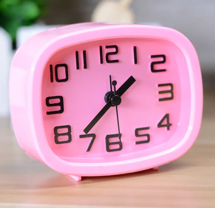 Korean version of daily watches Candy-colored 3D digital stereo clock face small long alarm clock
Korean version of daily watches Candy-colored 3D digital stereo clock face small long alarm clock