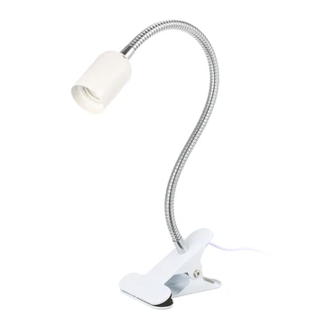AC110-220V 50WE27 Bulb Base Socket Holder Desk Lamp with Clamp Press Button Bendable Flexible Tube for Bedroom Living Study Room
AC110-220V 50WE27 Bulb Base Socket Holder Desk Lamp with Clamp Press Button Bendable Flexible Tube for Bedroom Living Study Room
